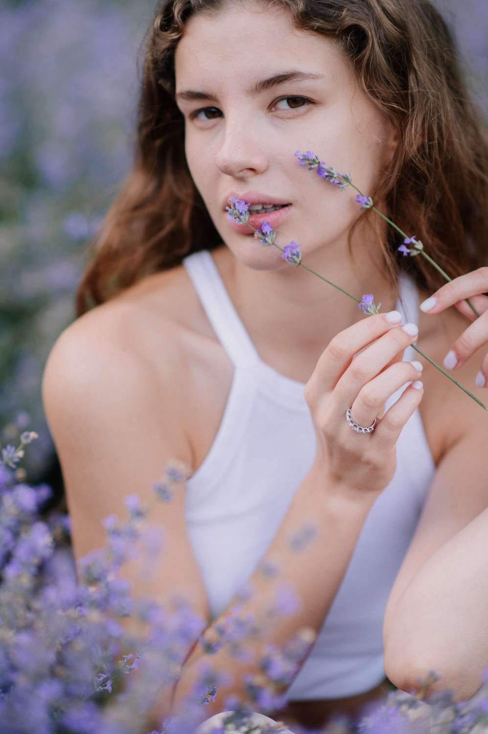 Lavender inspiration. Портретний та контент фотограф Київ