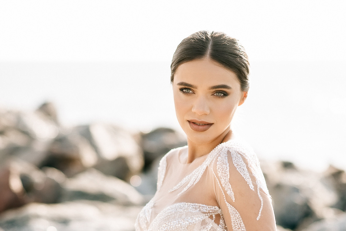 Свадебная церемония на берегу моря. Весільний та сімейний фотограф у Запоріжжі Юлія Васьків