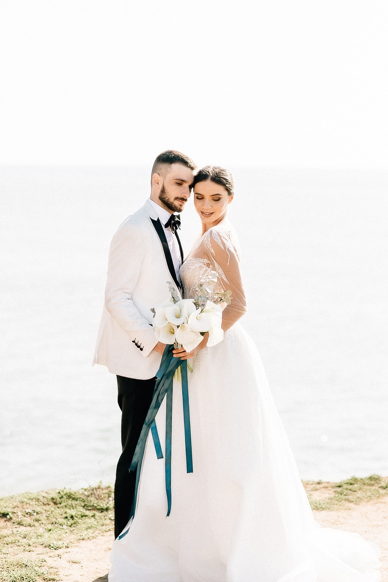 Свадебная церемония на берегу моря. Весільний та сімейний фотограф у Запоріжжі Юлія Васьків