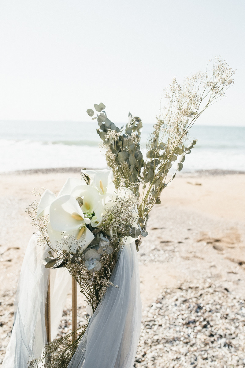 Свадебная церемония на берегу моря. Весільний та сімейний фотограф у Запоріжжі Юлія Васьків