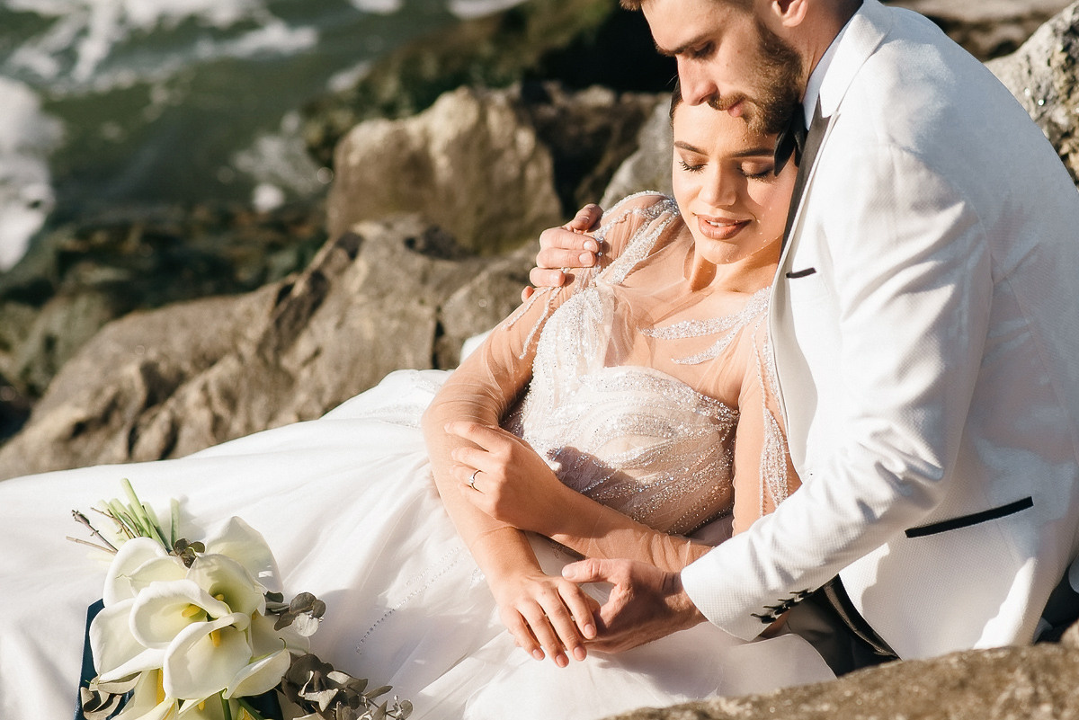 Свадебная церемония на берегу моря. Весільний та сімейний фотограф у Запоріжжі Юлія Васьків