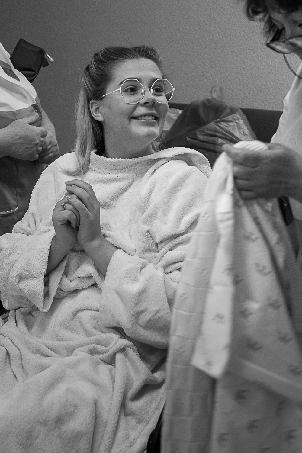 Eine Geburtsgeschichte. Ein Fotografin, mit dem es angenehm zu arbeiten ist