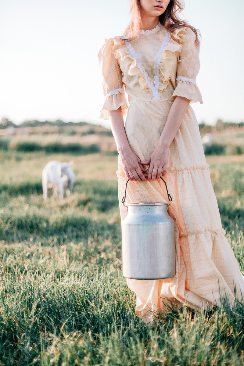 Field sunset. Diana Di — private photo editor for photographers