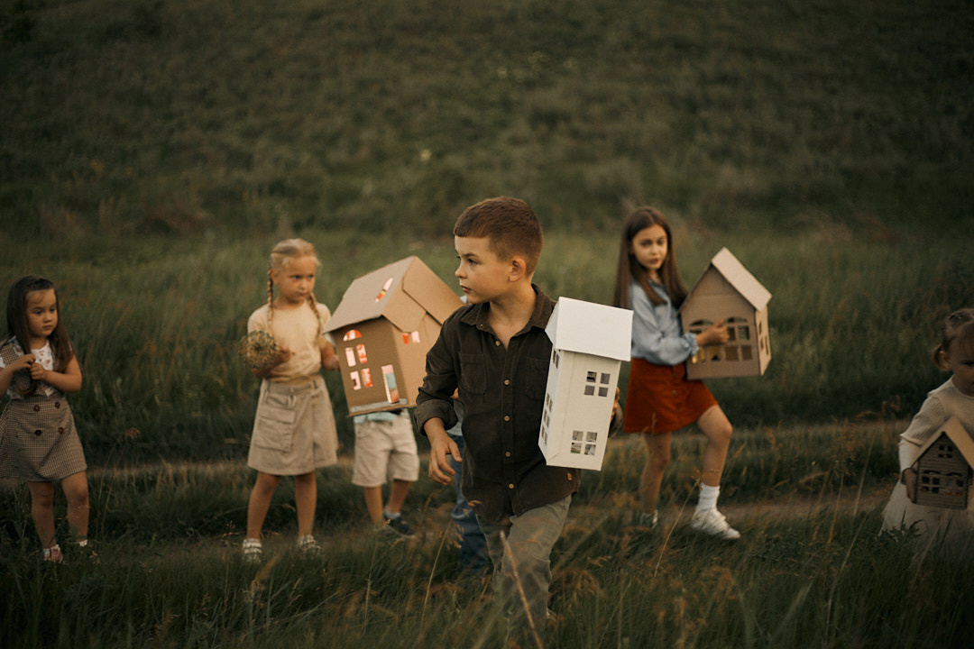 Паперовий будиночок. Соціальний проект. Сімейний фотограф в Києві