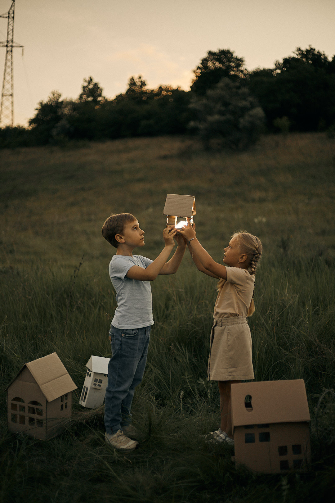 Паперовий будиночок. Соціальний проект. Сімейний фотограф в Києві