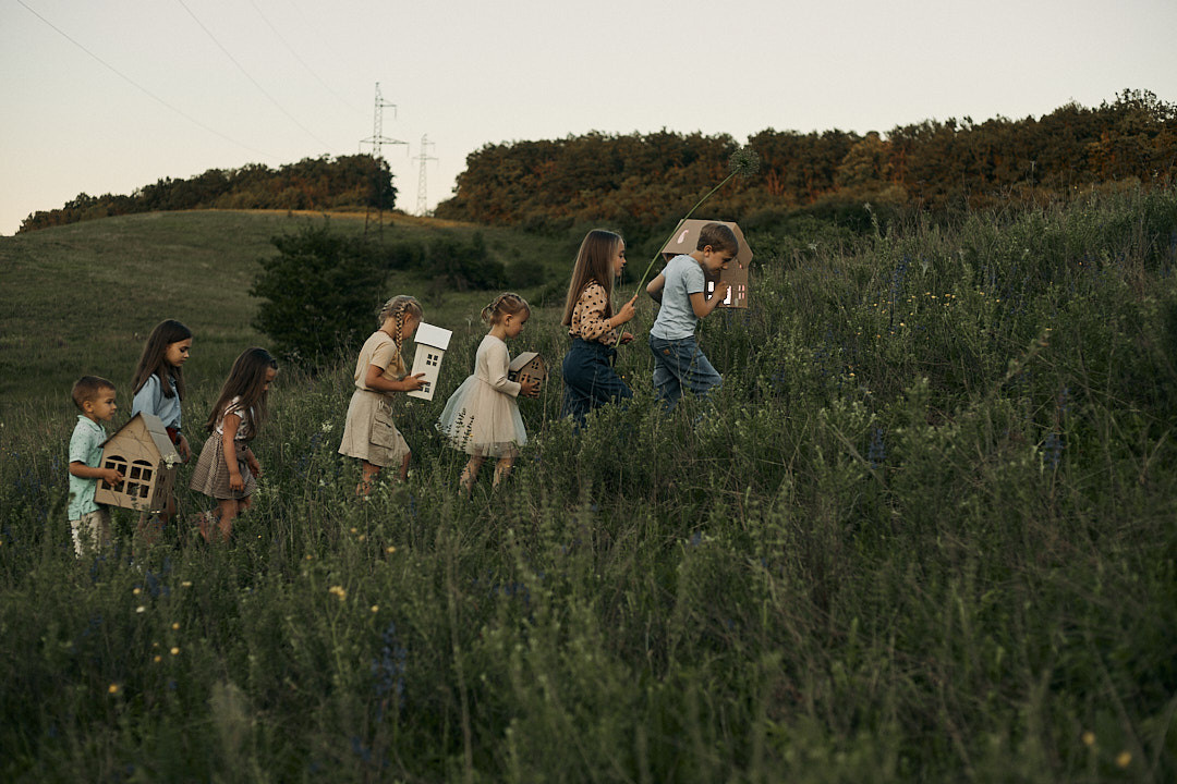 Паперовий будиночок. Соціальний проект. Сімейний фотограф в Києві