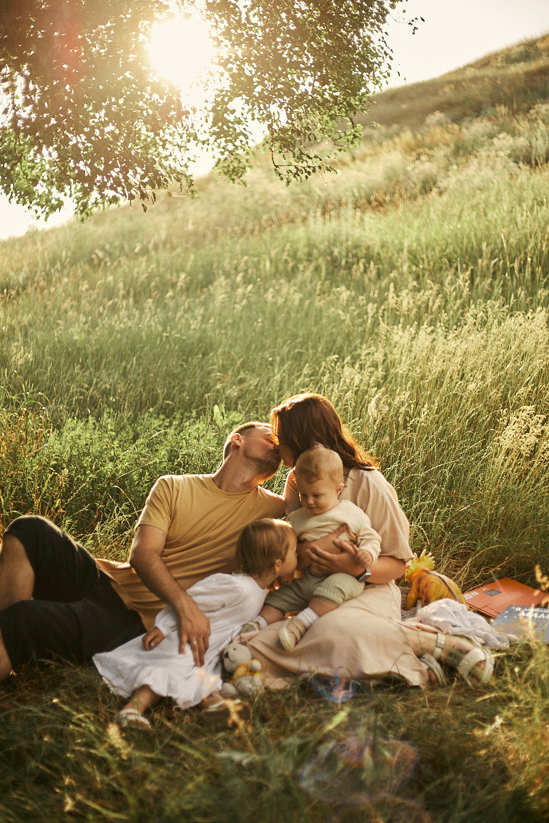 Юля, Влад, Злата й Марко. Сімейний фотограф в Києві