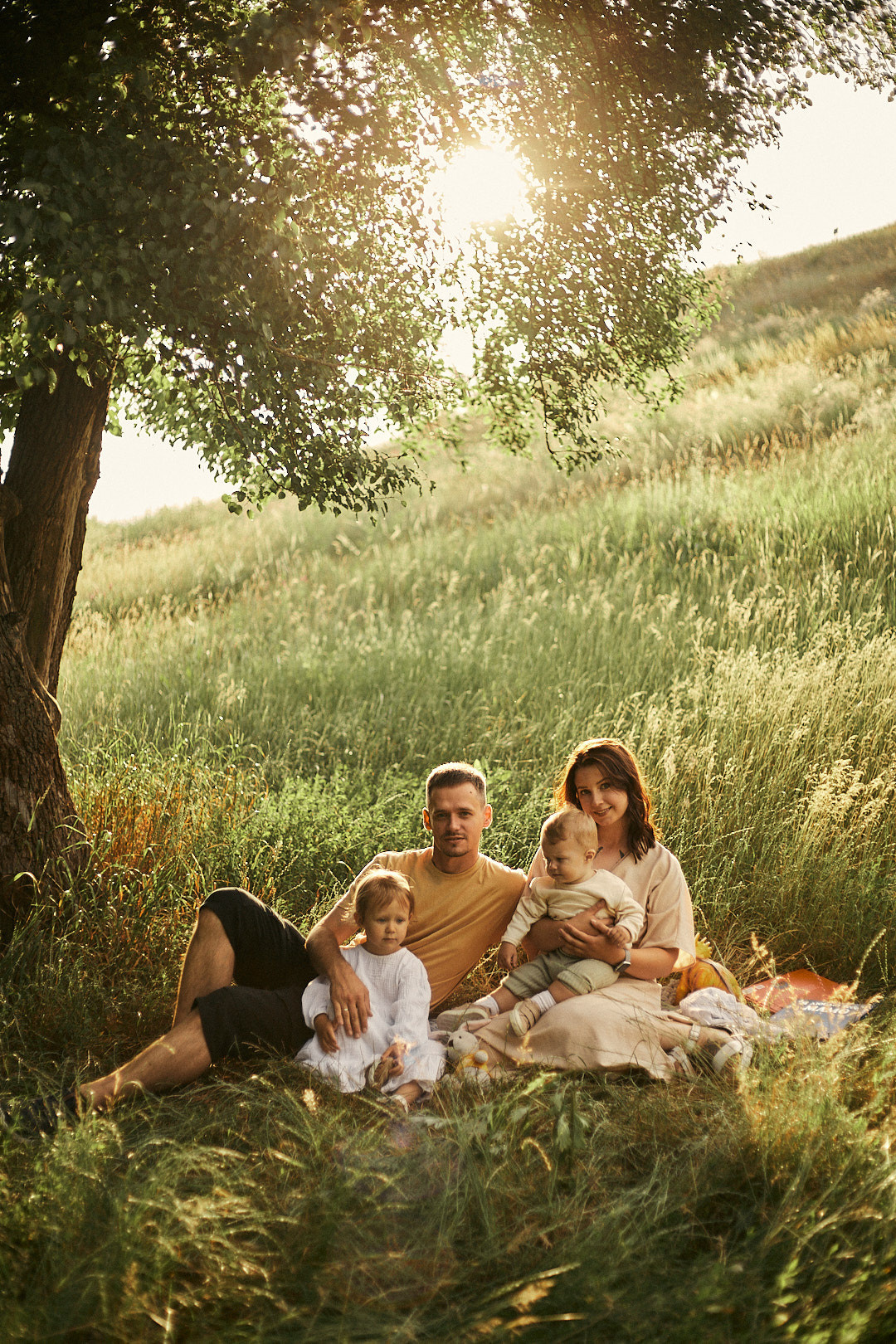 Юля, Влад, Злата й Марко. Сімейний фотограф в Києві