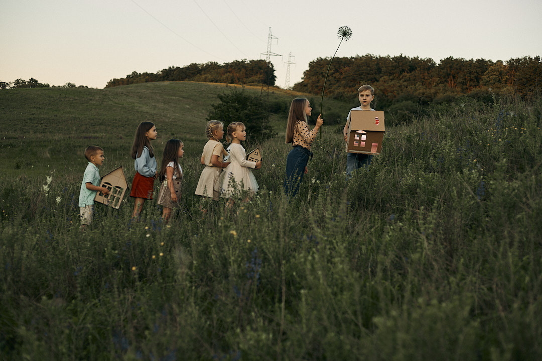 Паперовий будиночок. Соціальний проект. Сімейний фотограф в Києві