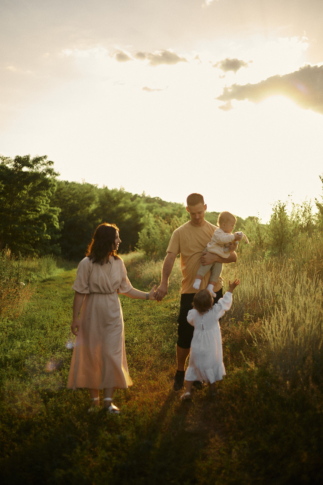 Юля, Влад, Злата й Марко. Сімейний фотограф в Києві