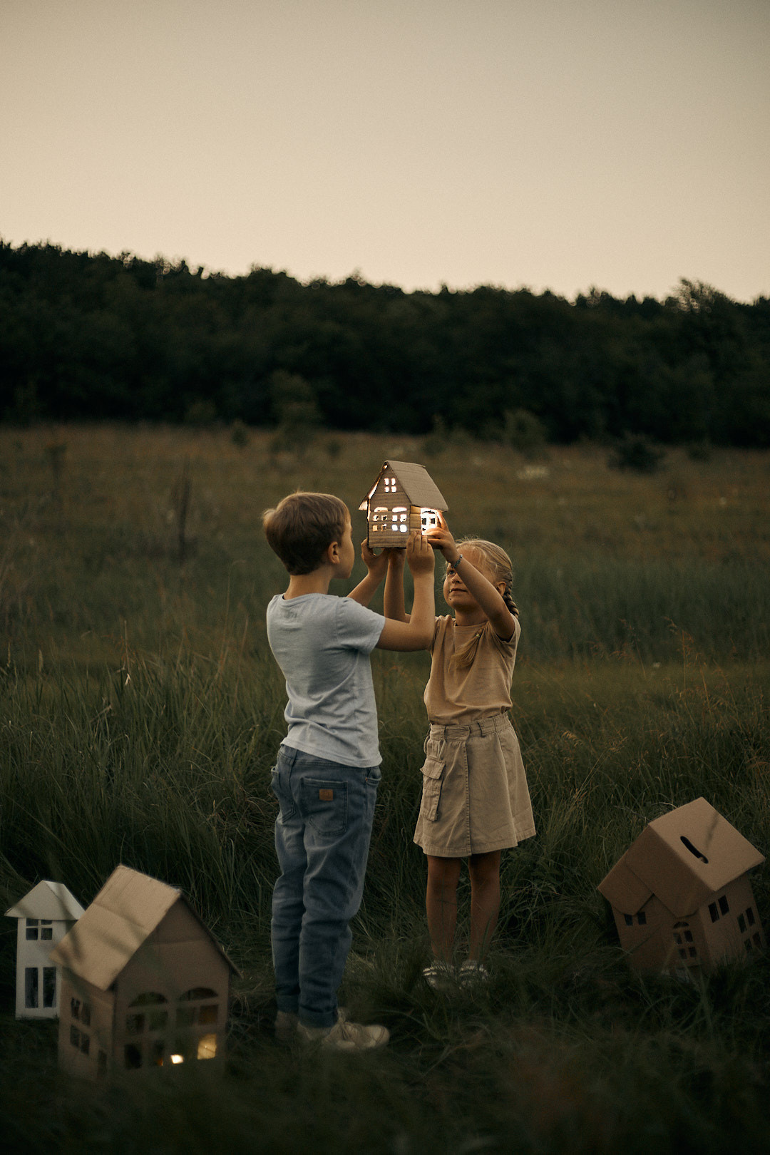 Паперовий будиночок. Соціальний проект. Сімейний фотограф в Києві
