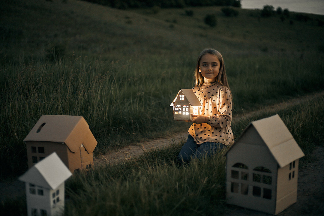 Паперовий будиночок. Соціальний проект. Сімейний фотограф в Києві