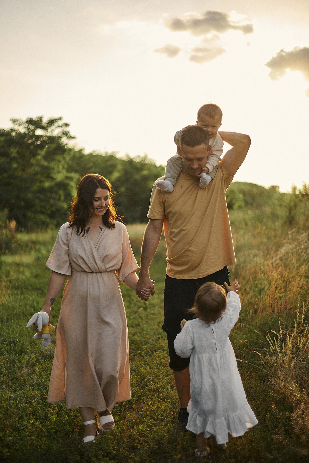 Юля, Влад, Злата й Марко. Сімейний фотограф в Києві