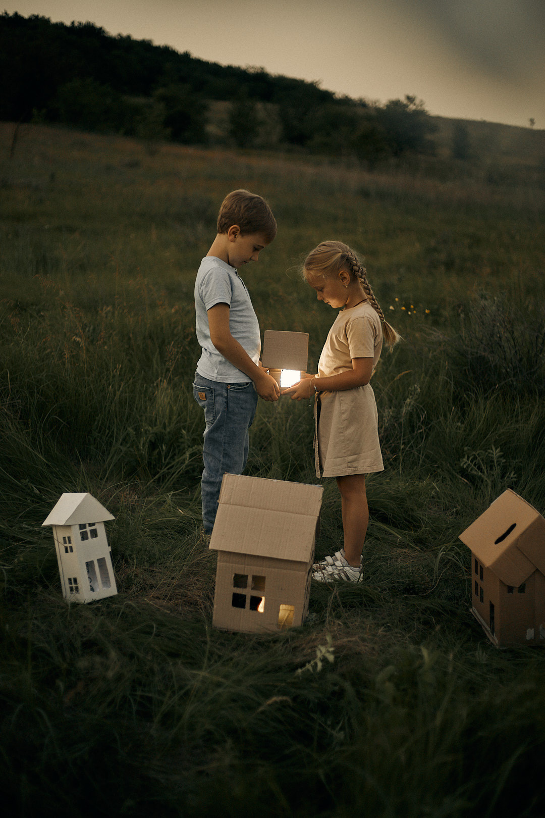 Паперовий будиночок. Соціальний проект. Сімейний фотограф в Києві