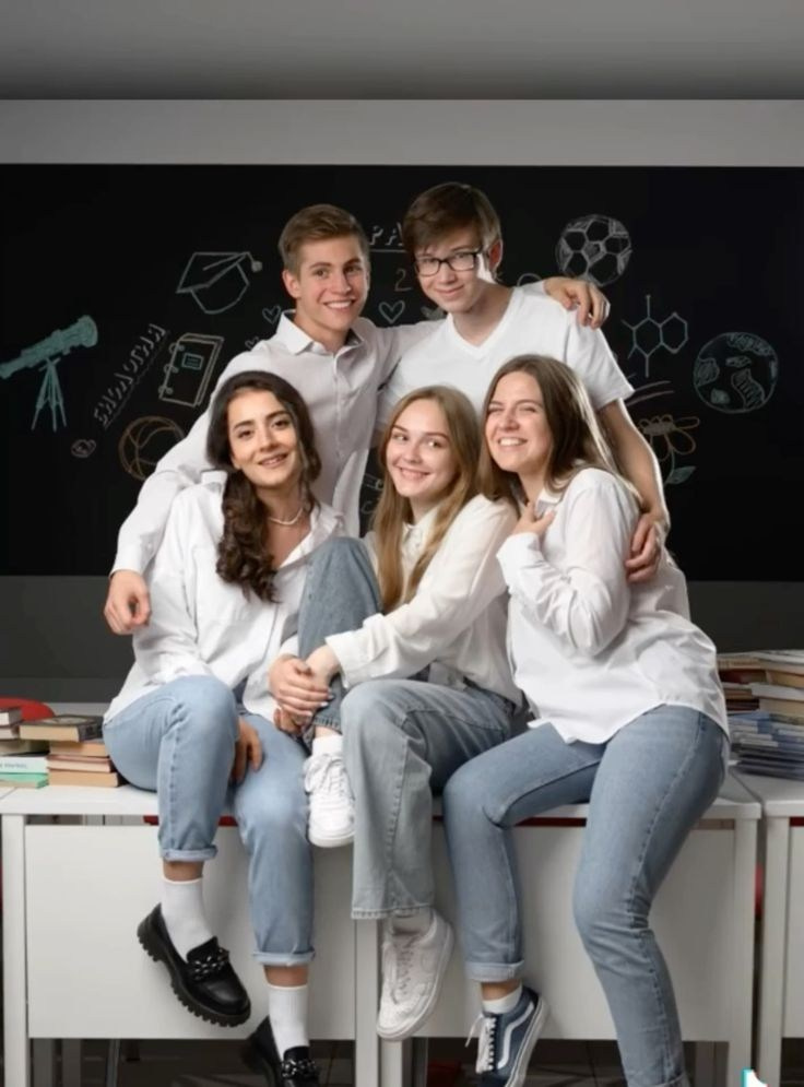 приклади групових фото для фотоальбому