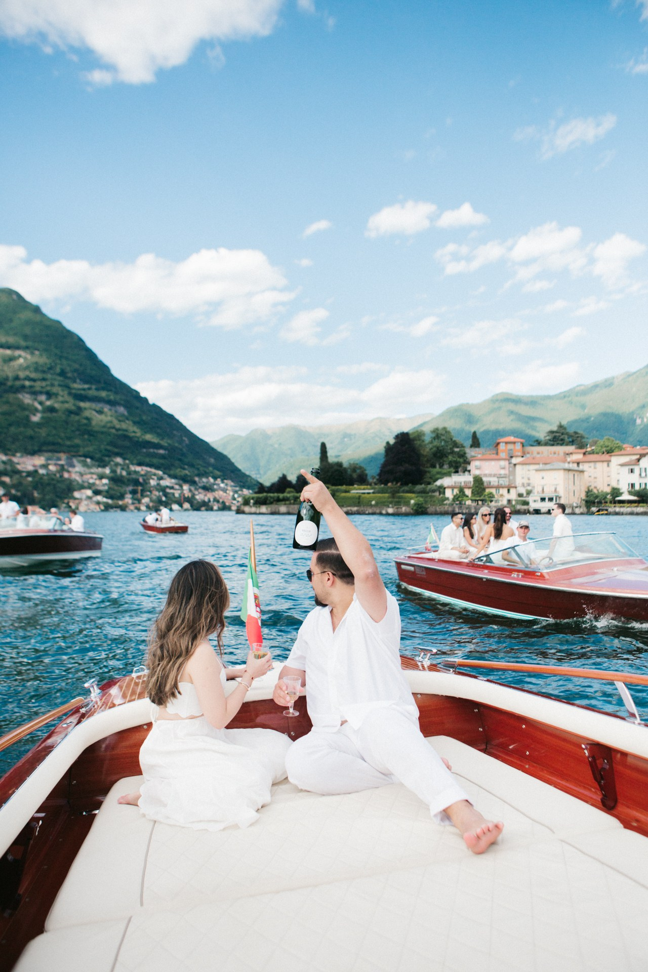 BOAT TRIP ABIGAIL & NICK. Luxury wedding photographer in Italy | Irina Armonia