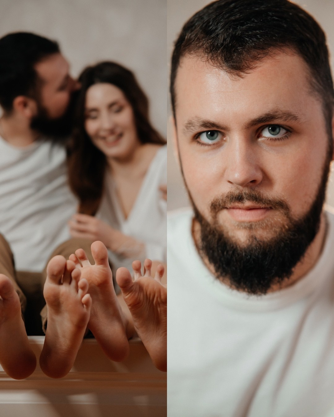 Домашня ніжність у двох. Зйомка дома. Photographer Shepetivka, all over Ukraine, Dzekan Denys!