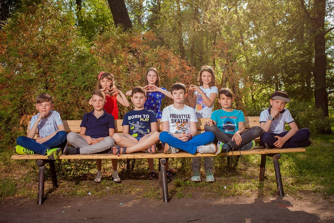 15 школа 4 класс в Дубовой роще. Фотограф Катерина Ковальчук