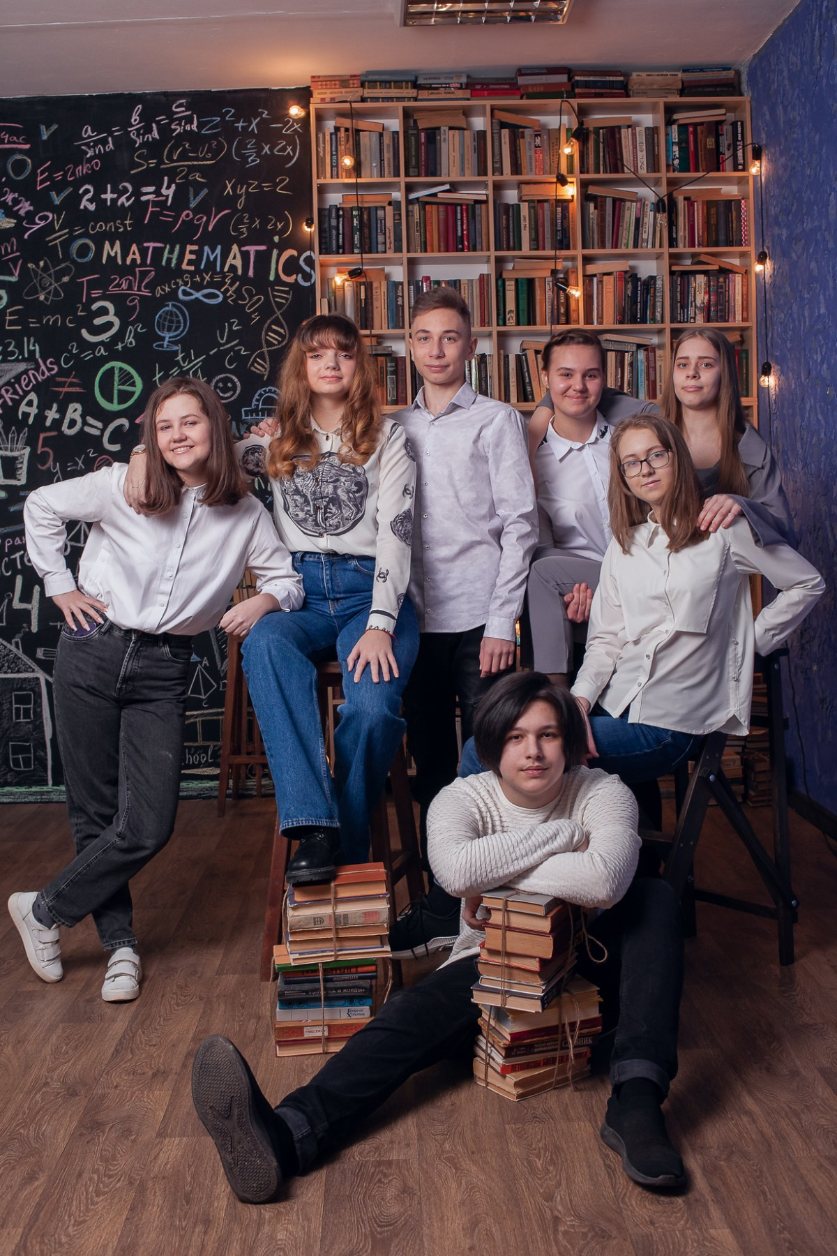 Шкільна студійна зйомка. Фотограф Катерина Ковальчук