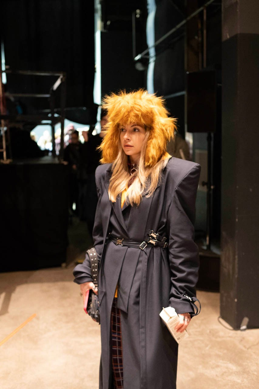 Fotograf Katarzyna Danaj, płaszcz stworzony specjalnie na to wydarzenie przez projektantkę Hannę Glinkę