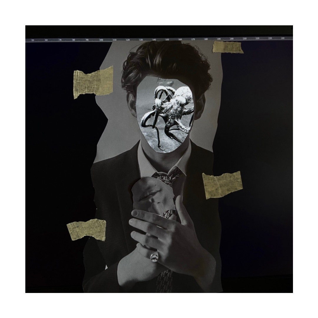 Art collage. Julia Sonata. Berlin