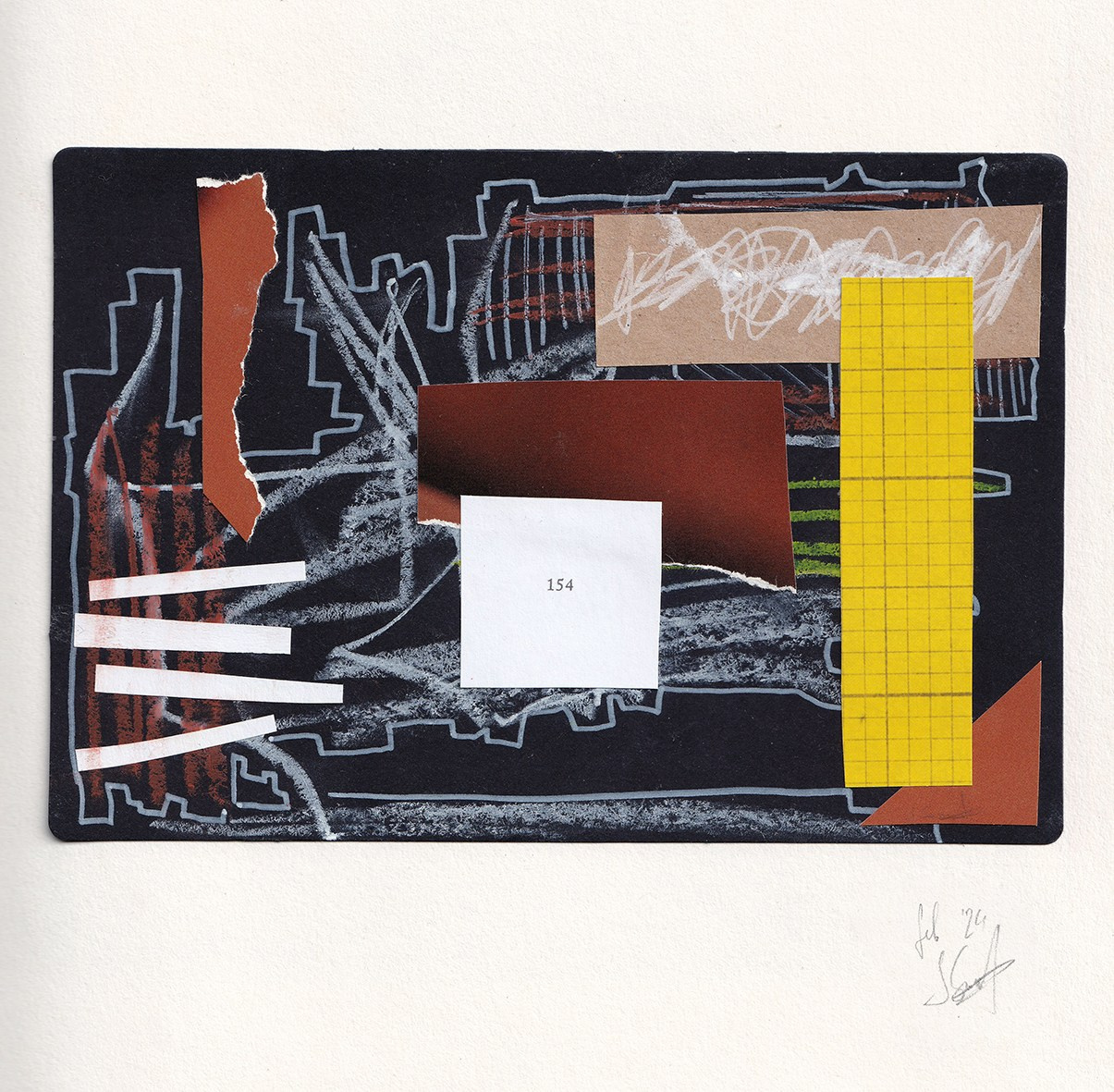 Art collage. Julia Sonata. Berlin