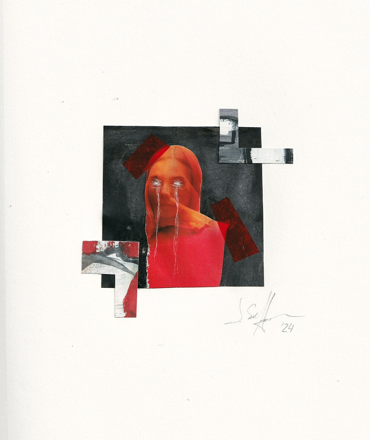 Art collage. Julia Sonata. Berlin