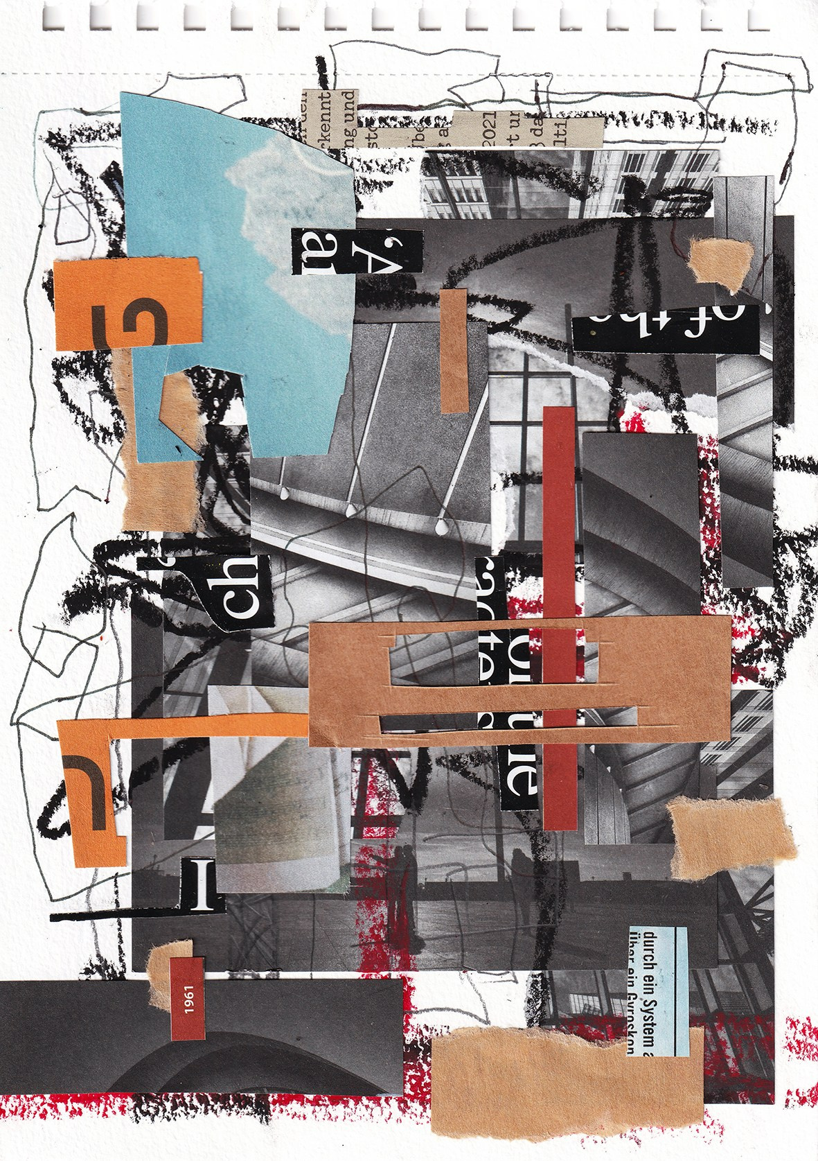 Art collage. Julia Sonata. Berlin