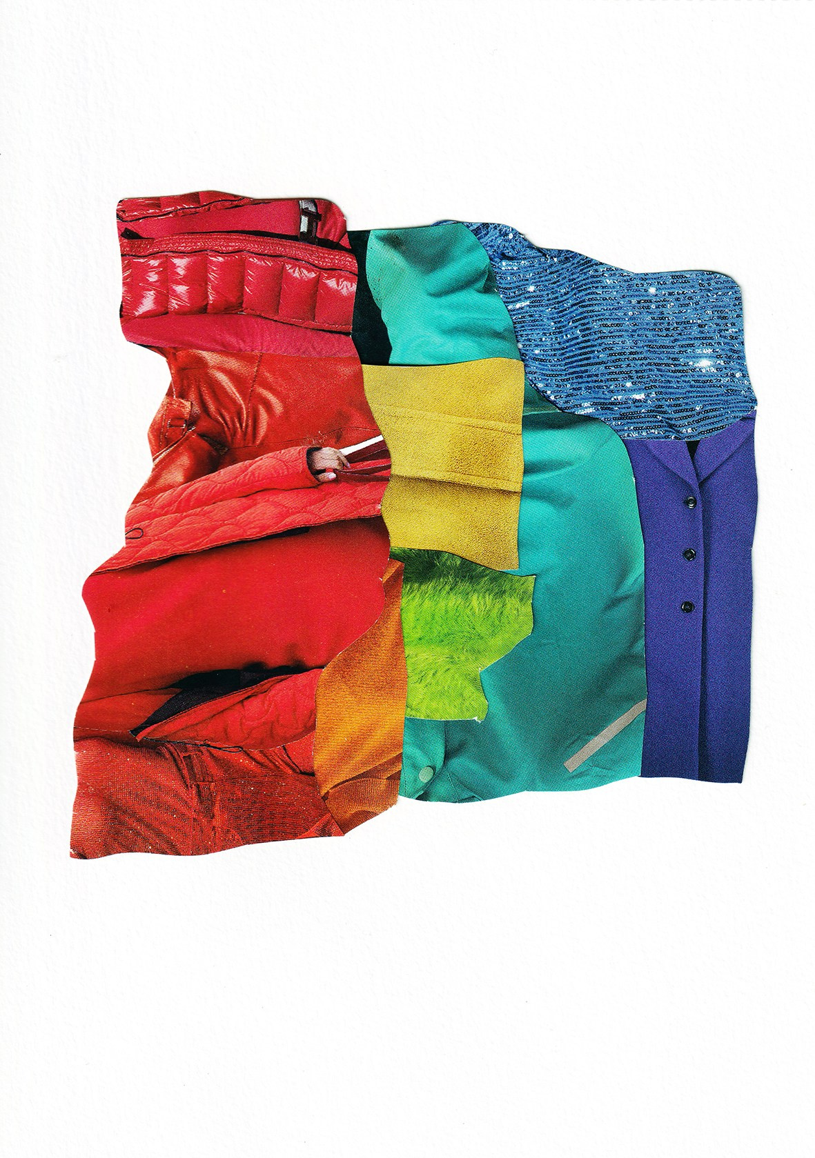 Art collage. Julia Sonata. Berlin