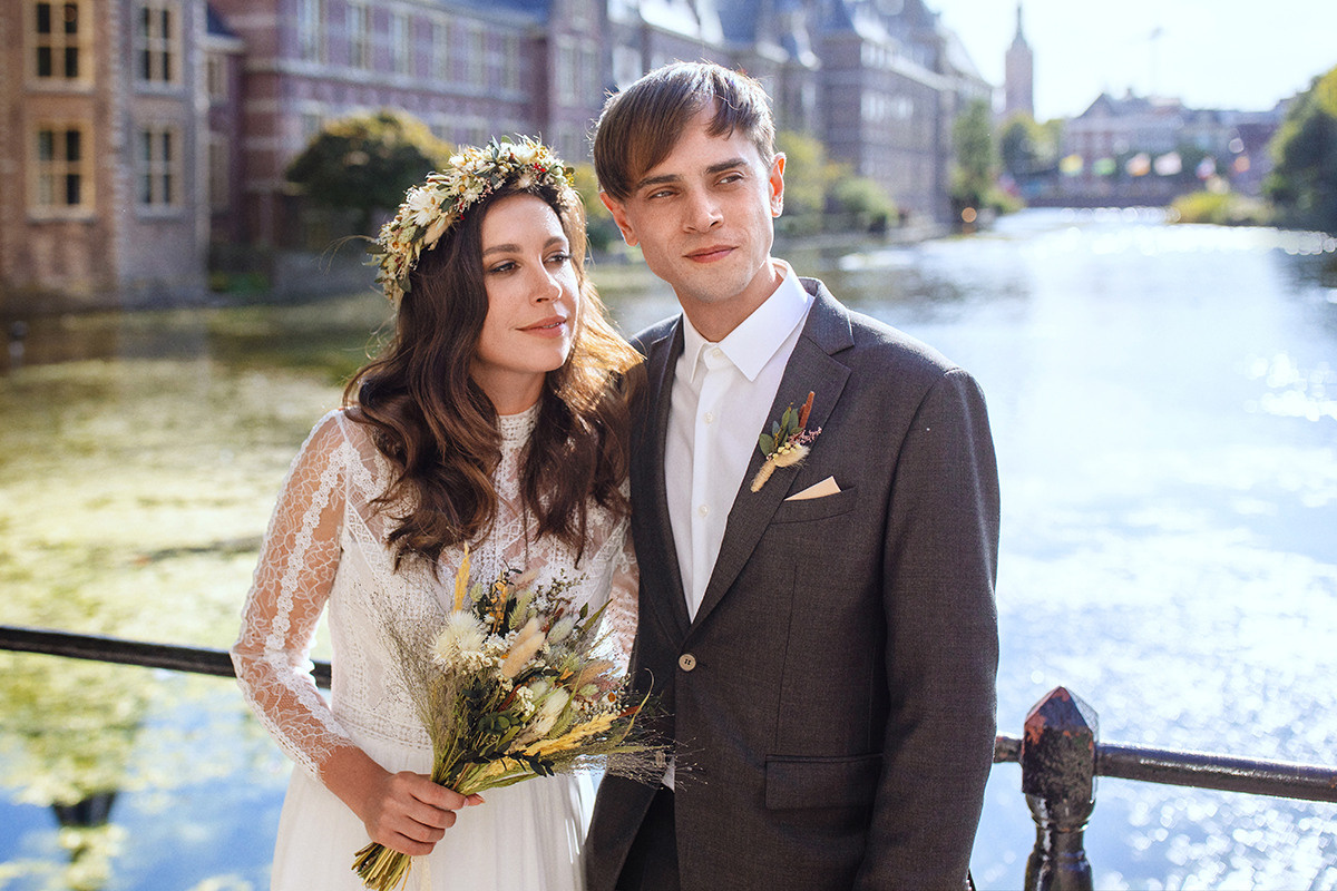 Wedding photoshoot in the Hague. Art photographer in Amsterdam, the Netherlands Irina Dzhul
