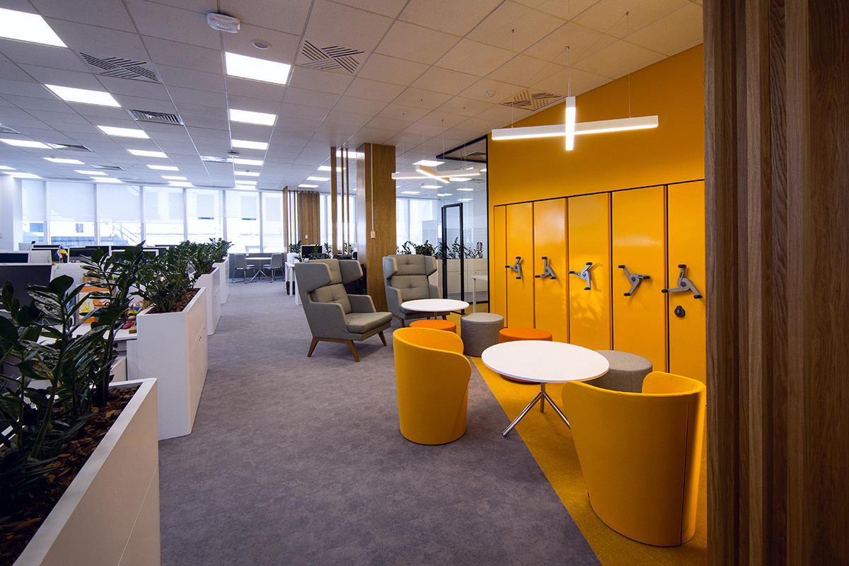 Photoshoot of ING Bank Interiors. Art photographer in Amsterdam, the Netherlands Irina Dzhul