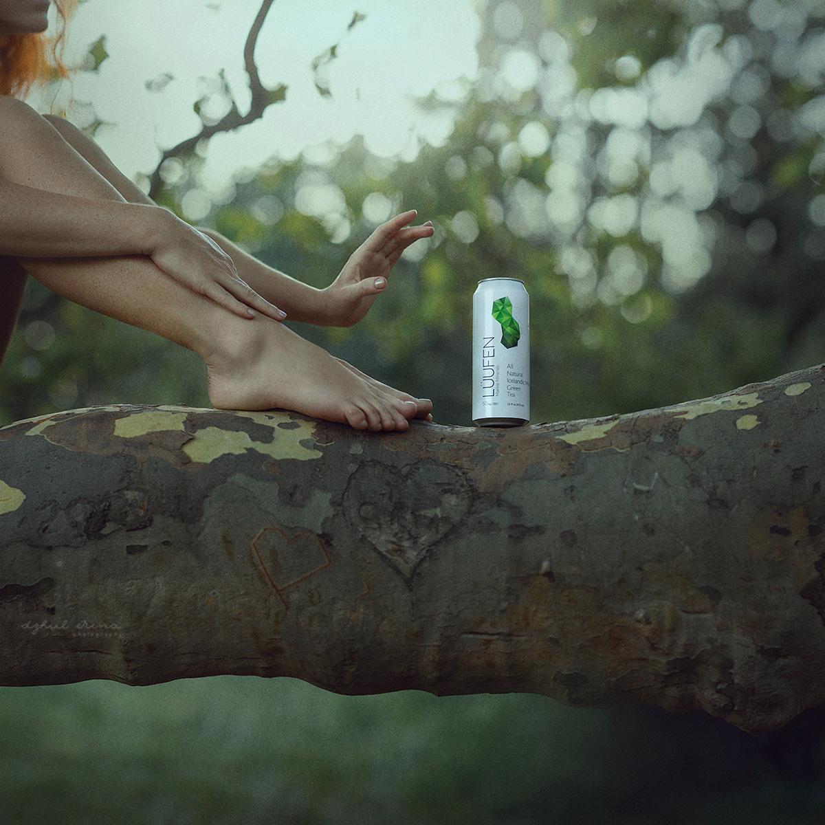 Shooting for the brand. Vikings drink LUUFEN. The tree of life. Art photographer in Amsterdam, the Netherlands Irina Dzhul