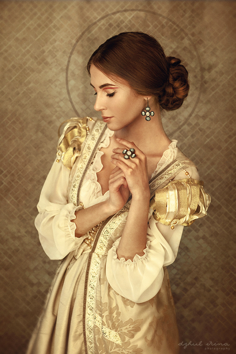 Brand photoshoot for Jewellery Byzantium. Art photographer in Amsterdam, the Netherlands Irina Dzhul