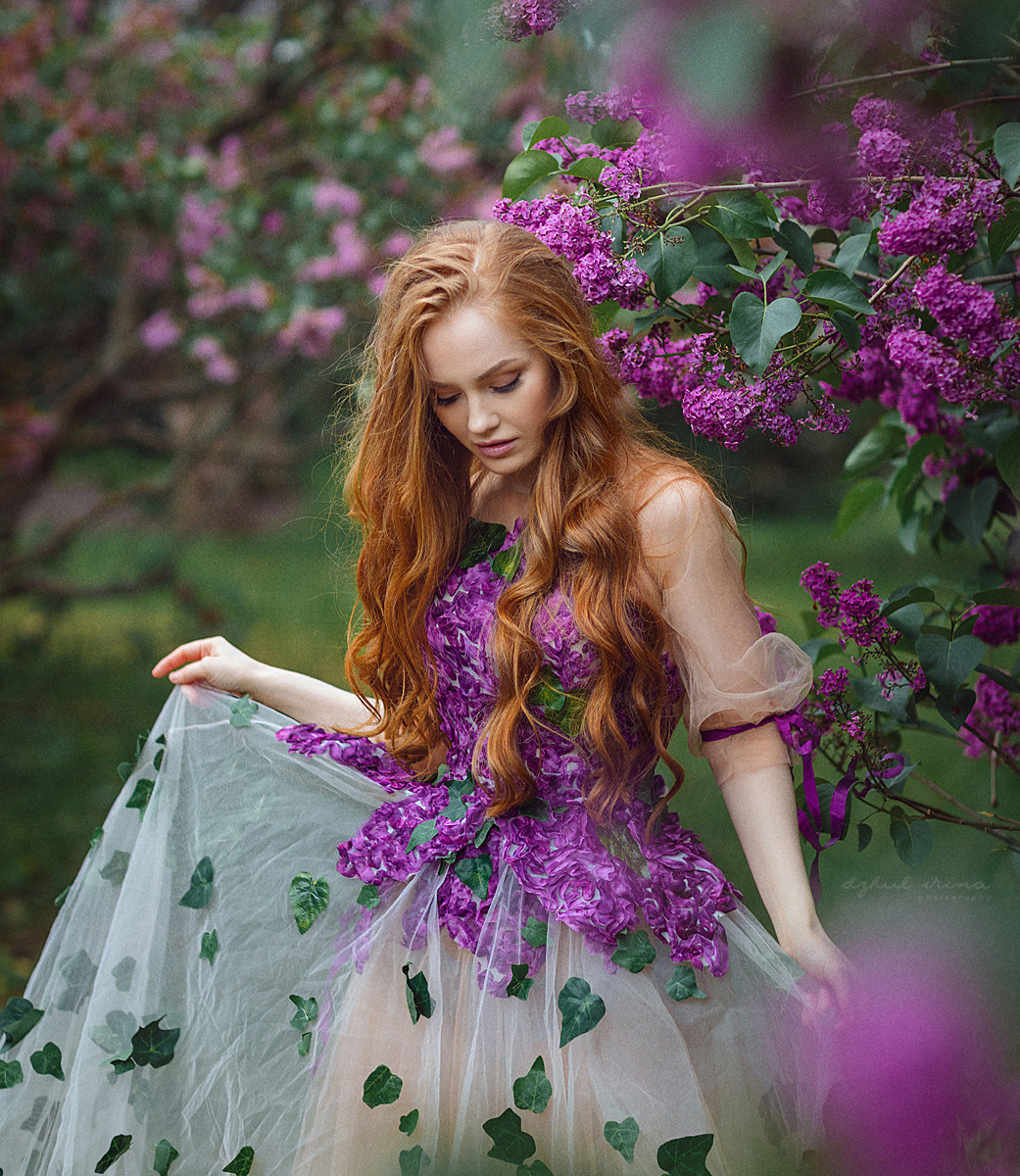 Fine art Lilac. Art photographer in Amsterdam, the Netherlands Irina Dzhul