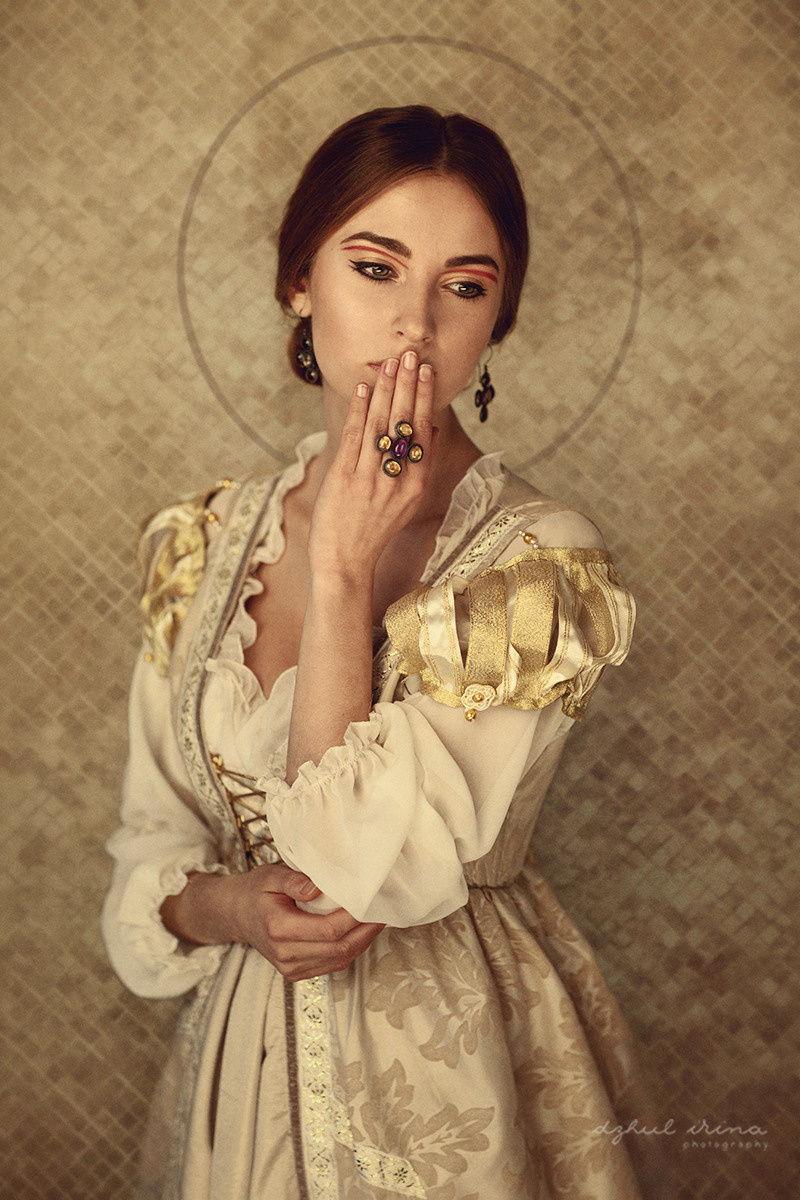 Brand photoshoot for Jewellery Byzantium. Art photographer in Amsterdam, the Netherlands Irina Dzhul