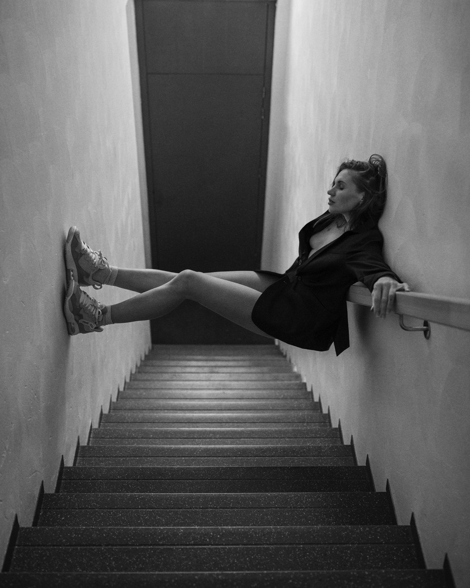 Photoshoot for content. Art photographer in Amsterdam, the Netherlands Irina Dzhul