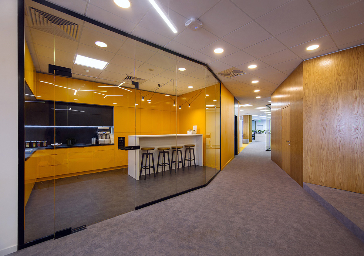 Photoshoot of ING Bank Interiors. Art photographer in Amsterdam, the Netherlands Irina Dzhul