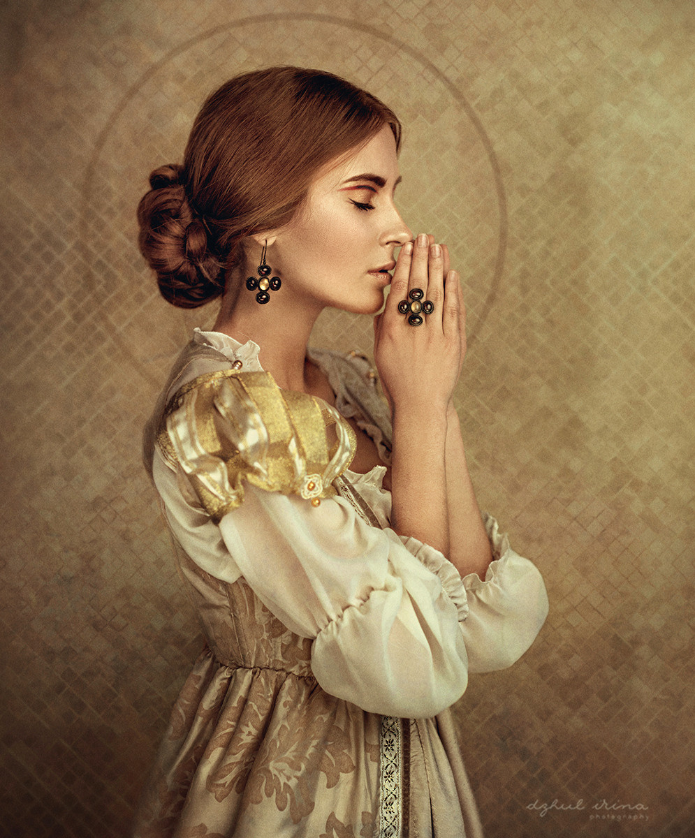 Brand photoshoot for Jewellery Byzantium. Art photographer in Amsterdam, the Netherlands Irina Dzhul