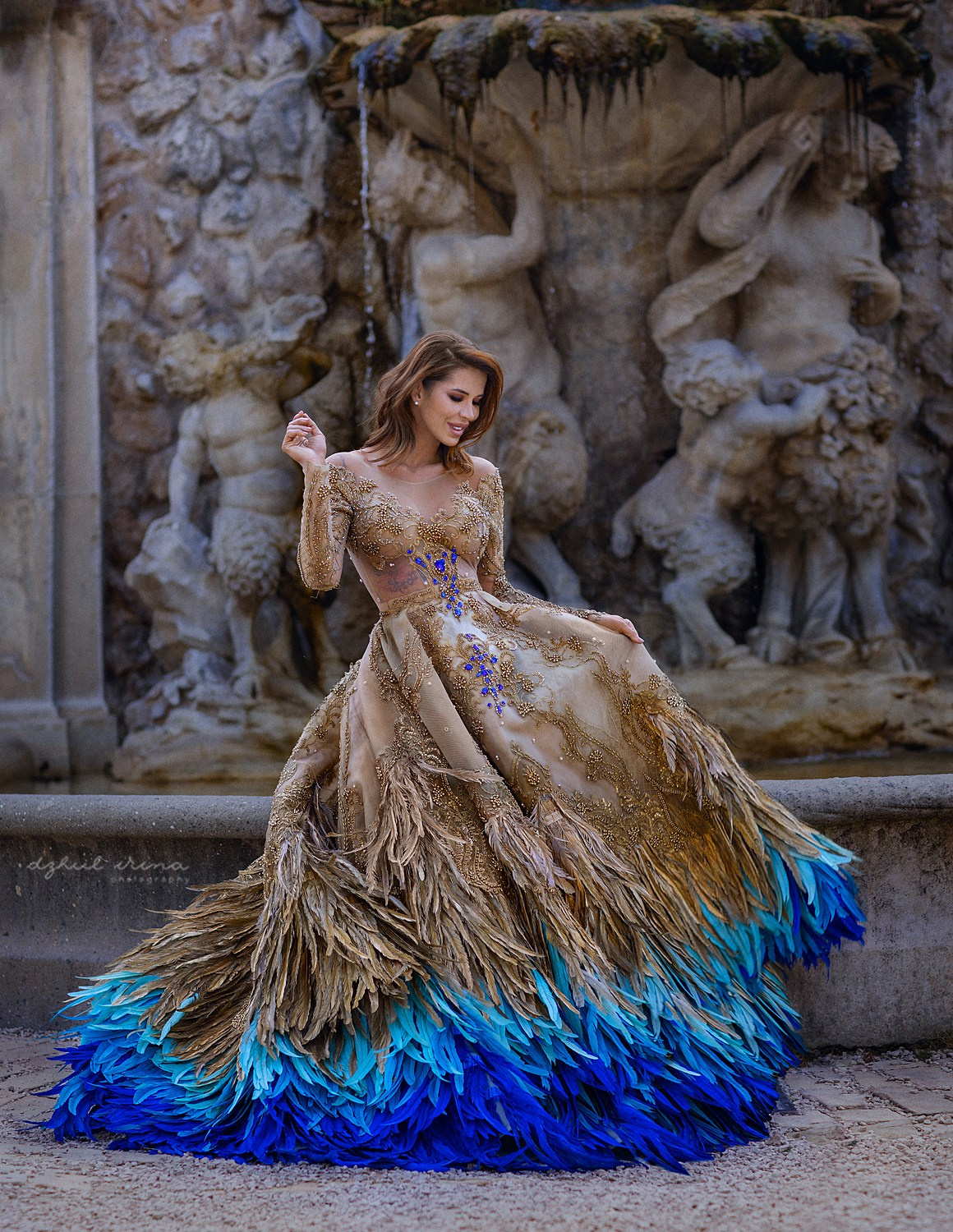 Fine art GOLD. Art photographer in Amsterdam, the Netherlands Irina Dzhul