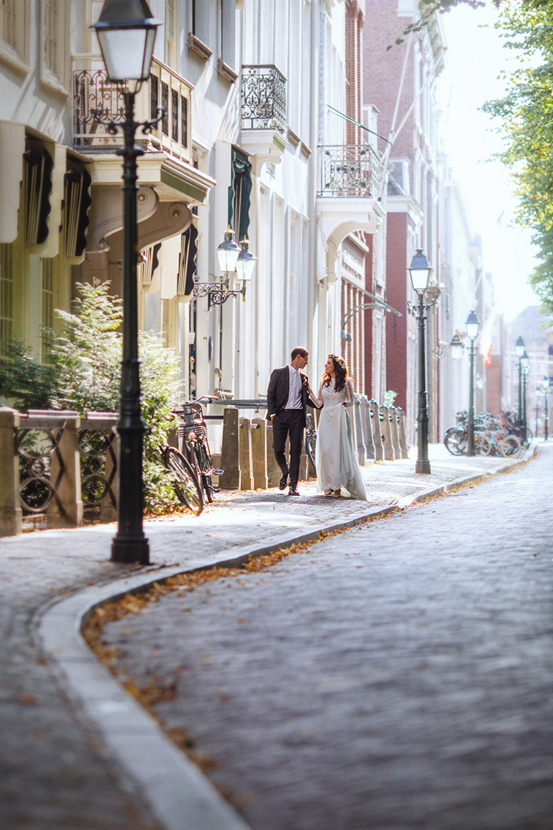 Wedding photoshoot in the Hague. Art photographer in Amsterdam, the Netherlands Irina Dzhul