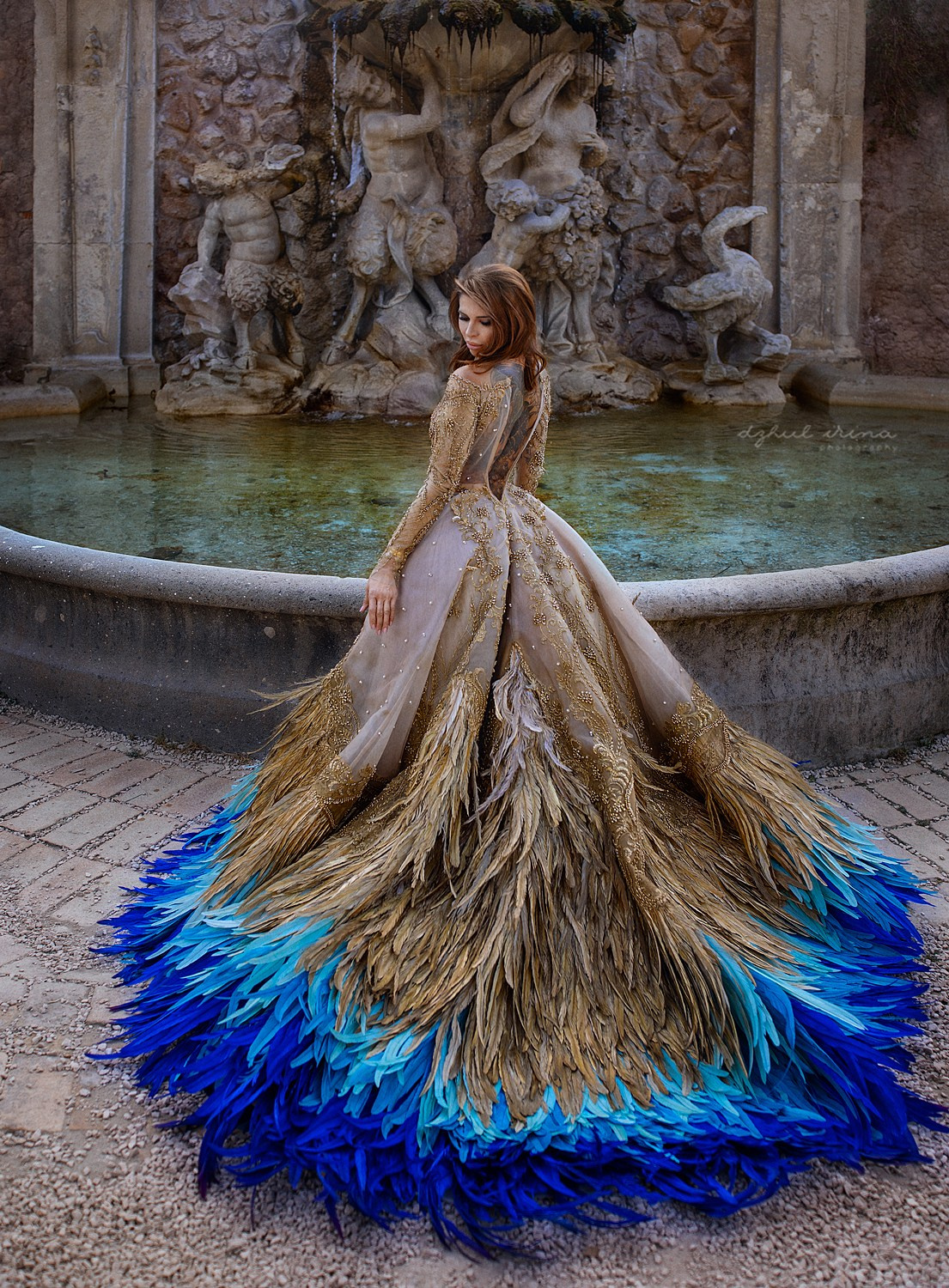 Fine art GOLD. Art photographer in Amsterdam, the Netherlands Irina Dzhul