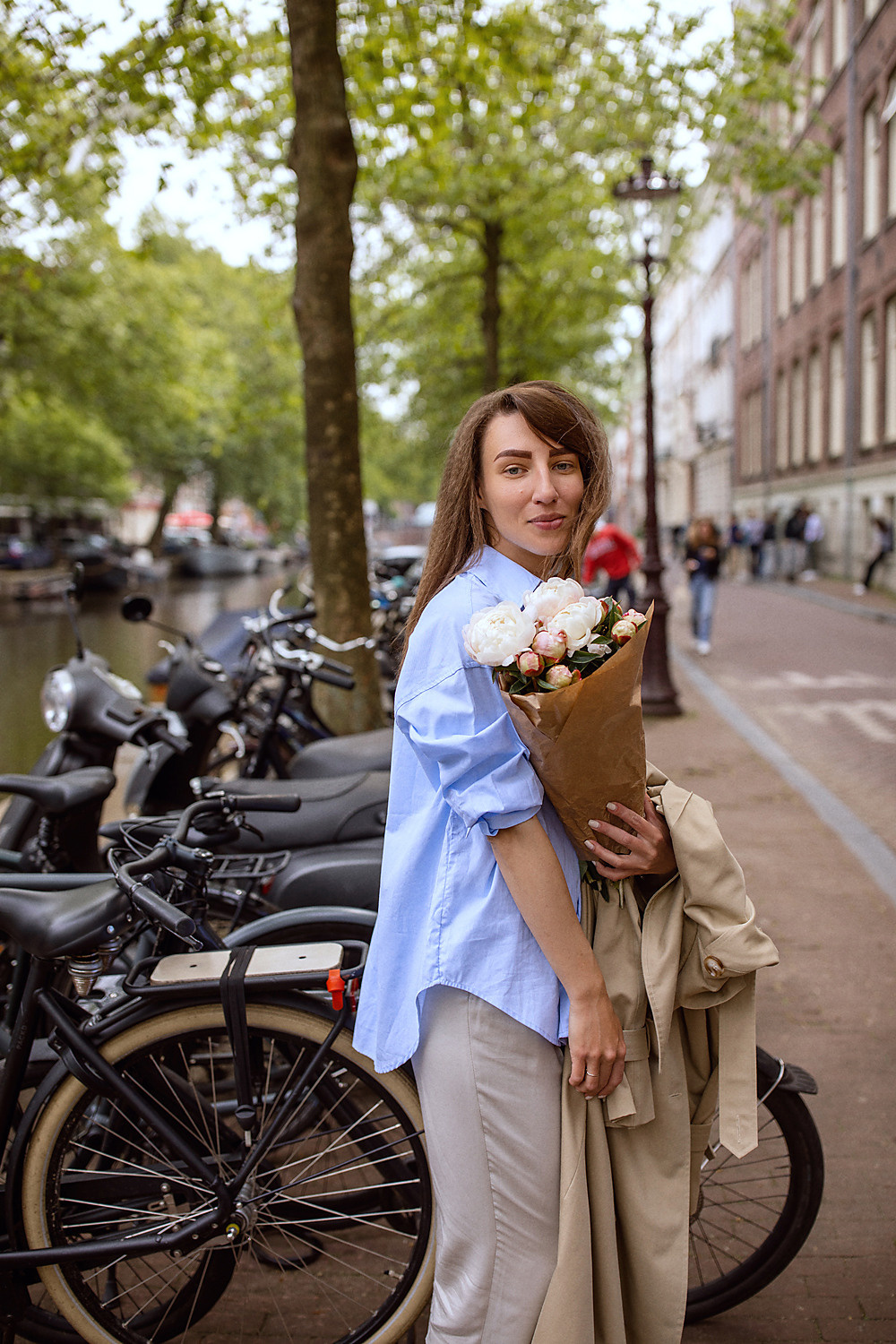 Individual photoshoot in Amsterdam city. Art photographer in Amsterdam, the Netherlands Irina Dzhul