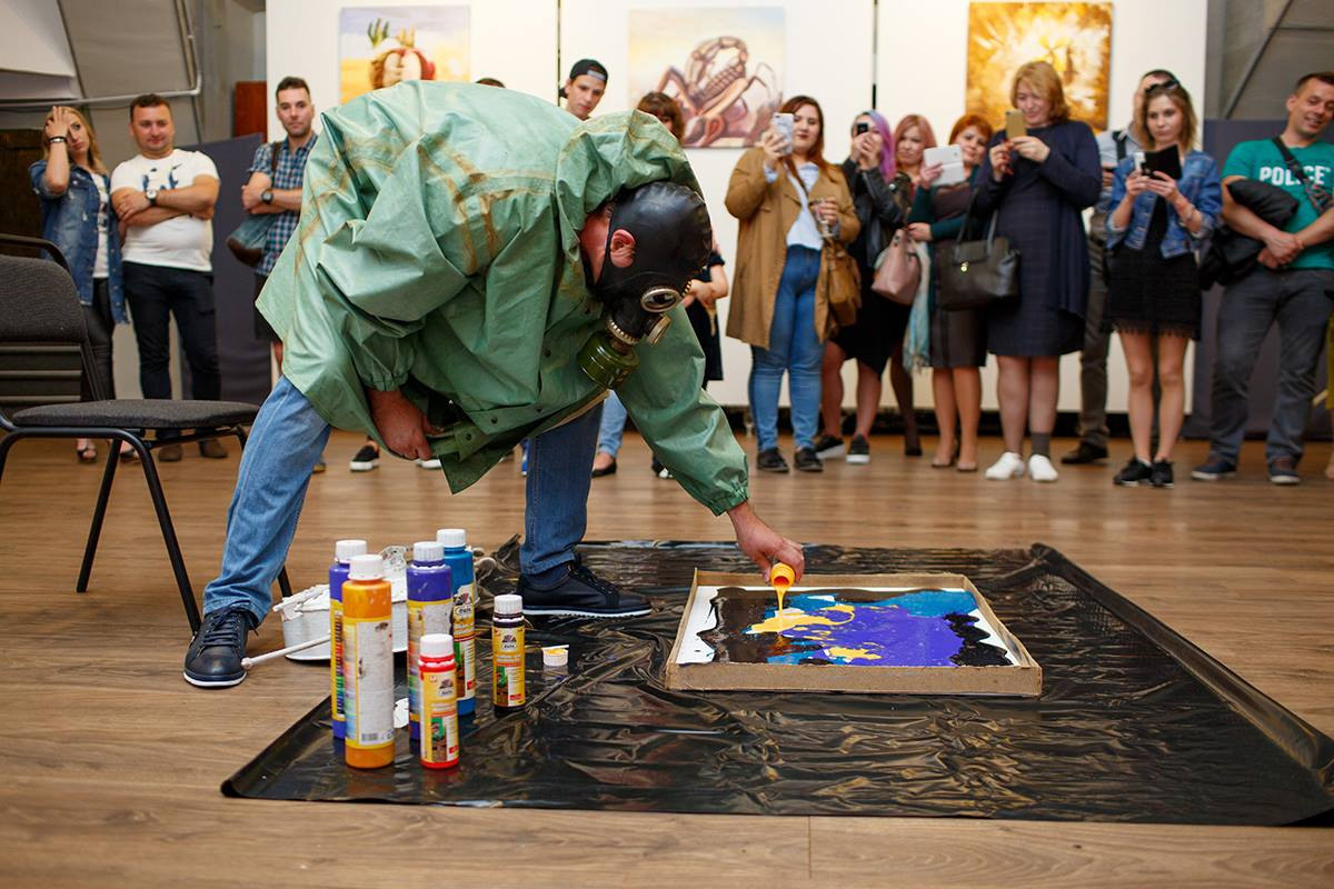 Reportage shooting of exhibitions. Art photographer in Amsterdam, the Netherlands Irina Dzhul