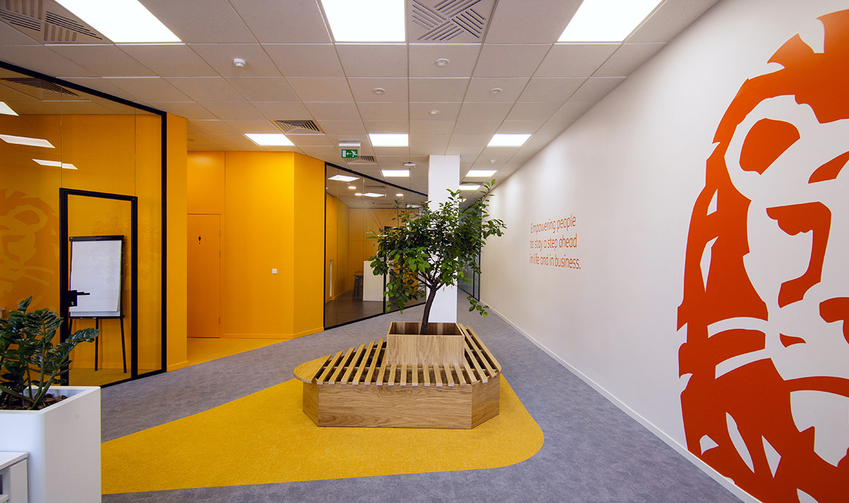 Photoshoot of ING Bank Interiors. Art photographer in Amsterdam, the Netherlands Irina Dzhul