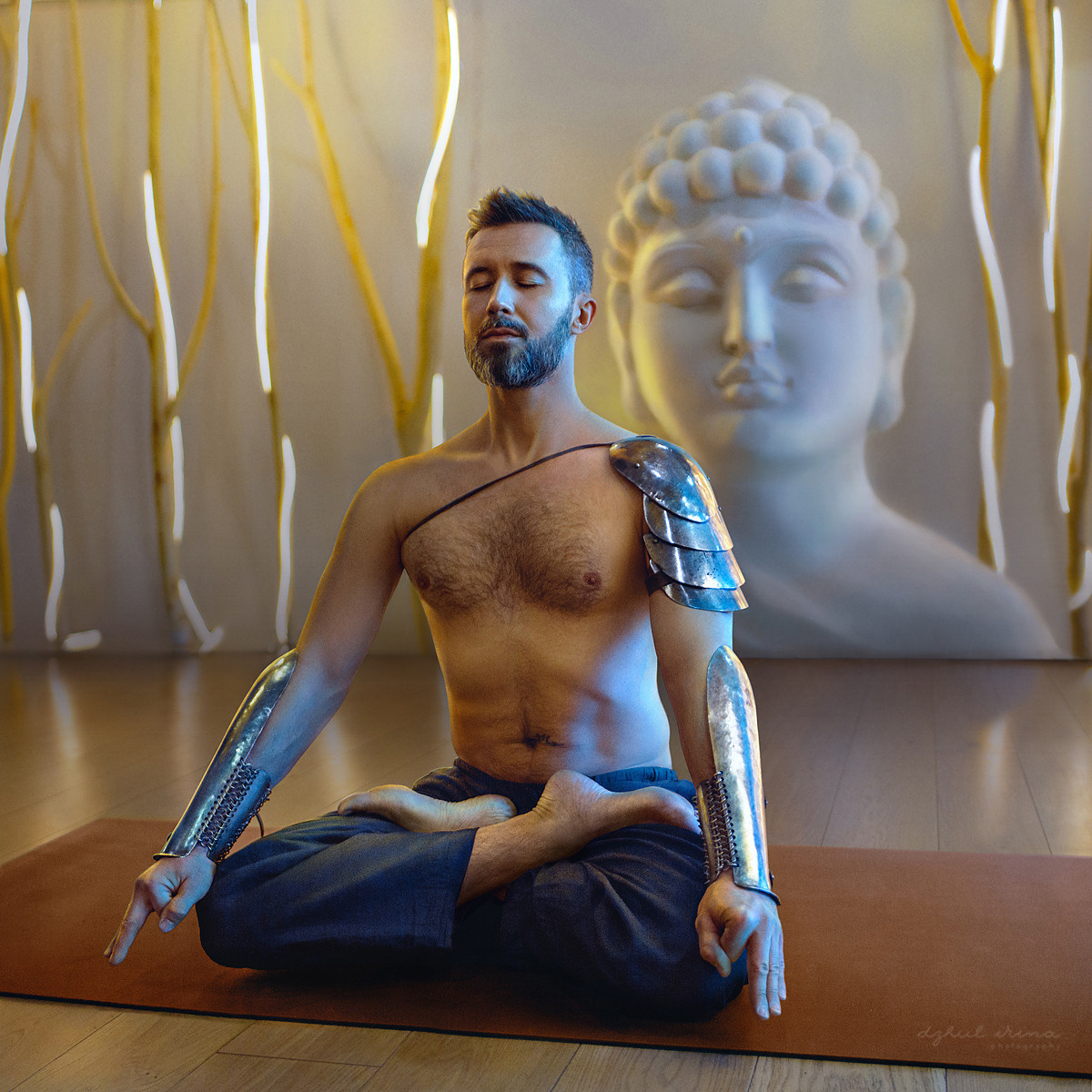 Photo project “Caballero” for NATALI magazine with celebrity. Art photographer in Amsterdam, the Netherlands Irina Dzhul