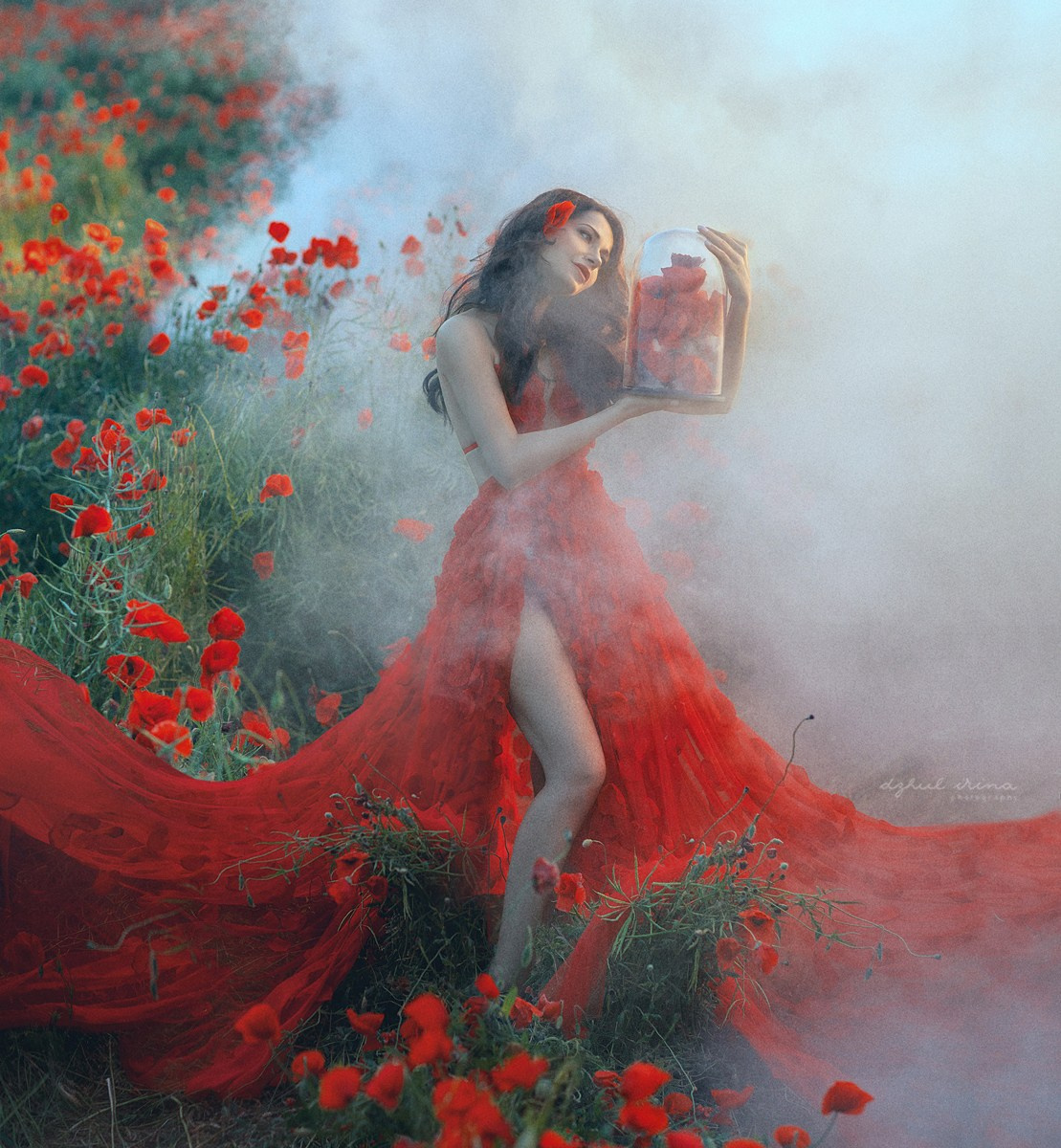 LADY POPPY. Art photographer in Amsterdam, the Netherlands Irina Dzhul