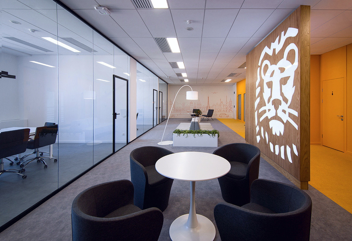 Photoshoot of ING Bank Interiors. Art photographer in Amsterdam, the Netherlands Irina Dzhul