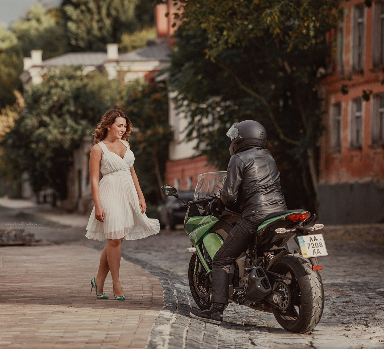 Сity LOVE STORY photophoot. Art photographer in Amsterdam, the Netherlands Irina Dzhul