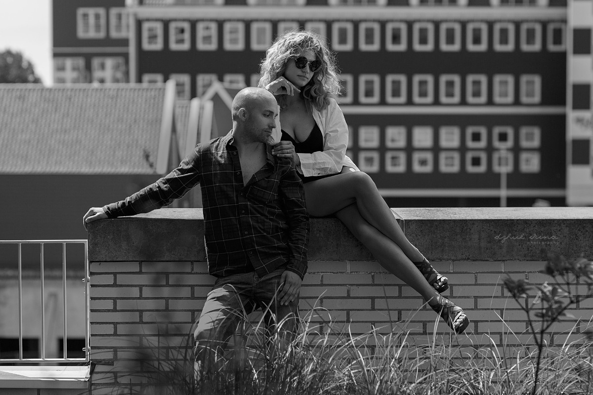 Atmospheric  LOVE STORY in Zaandam. Art photographer in Amsterdam, the Netherlands Irina Dzhul