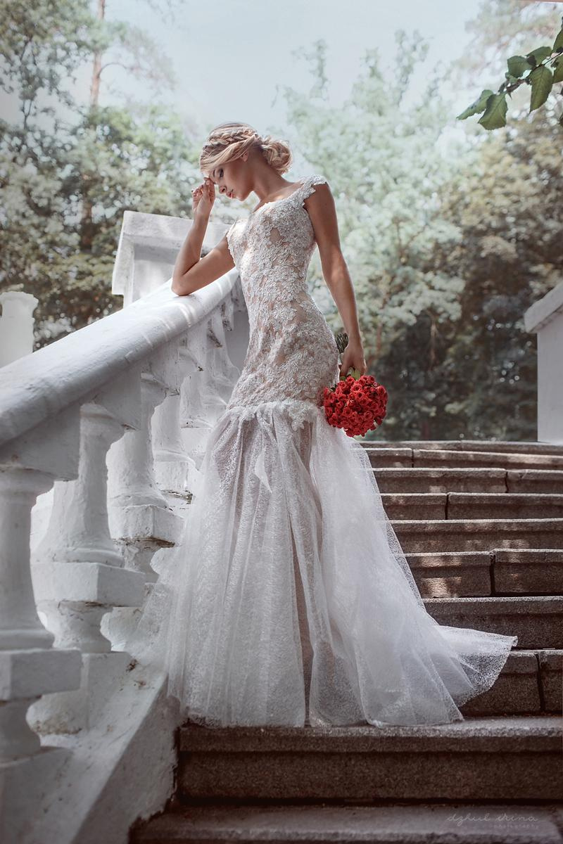 Photoshoot for the wedding dress brand. Art photographer in Amsterdam, the Netherlands Irina Dzhul